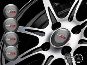 Wheel Badge Sport Premium Domed Racing Style